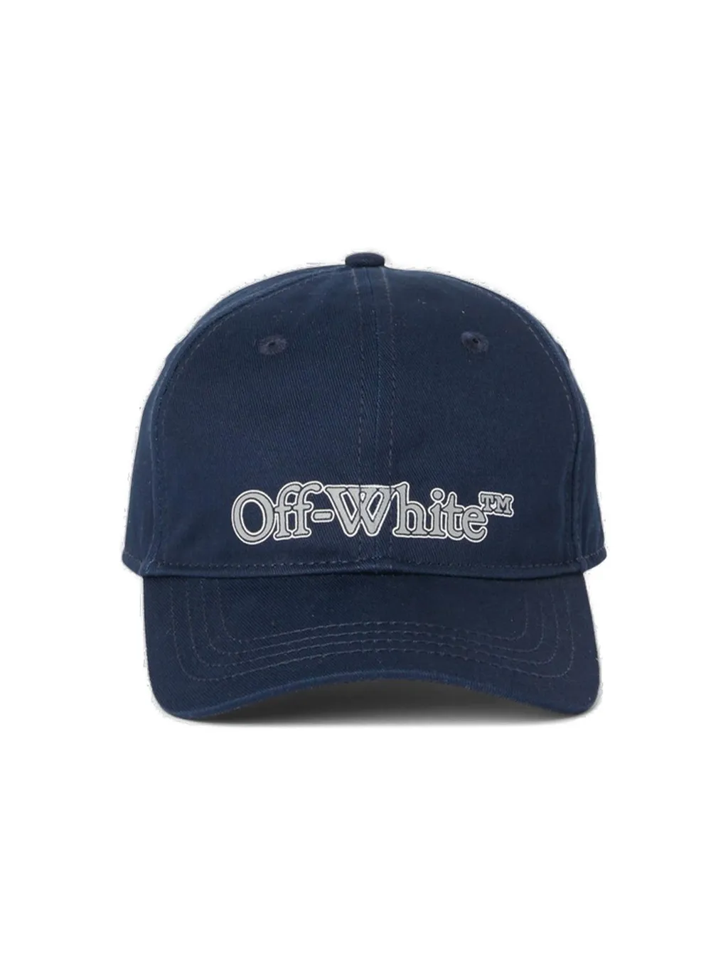 Off-White Kids Logo-Printed Curved Peak Baseball Cap