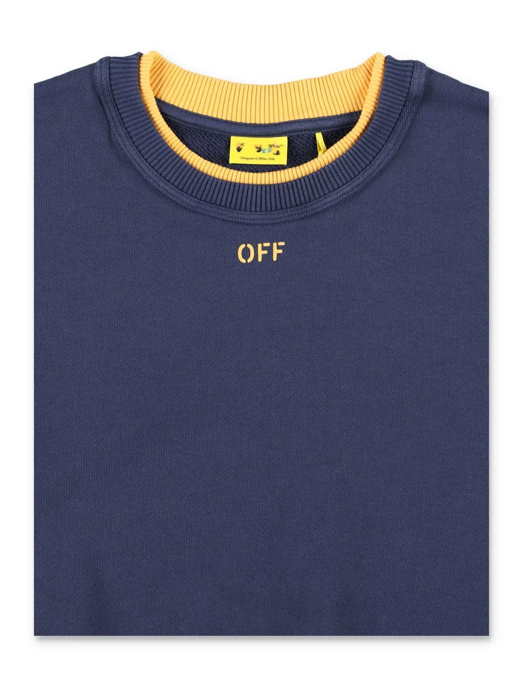 Off-White Kids Logo Printed Crewneck Sweatshirt