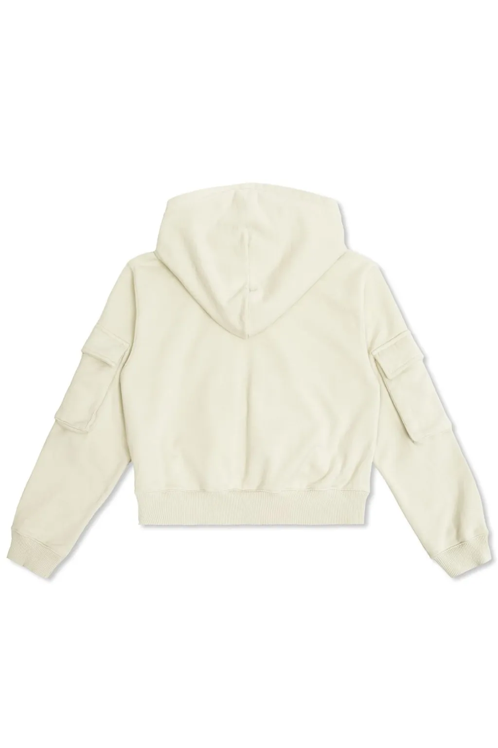 Off-White Kids Embellished Cropped Cargo Hoodie