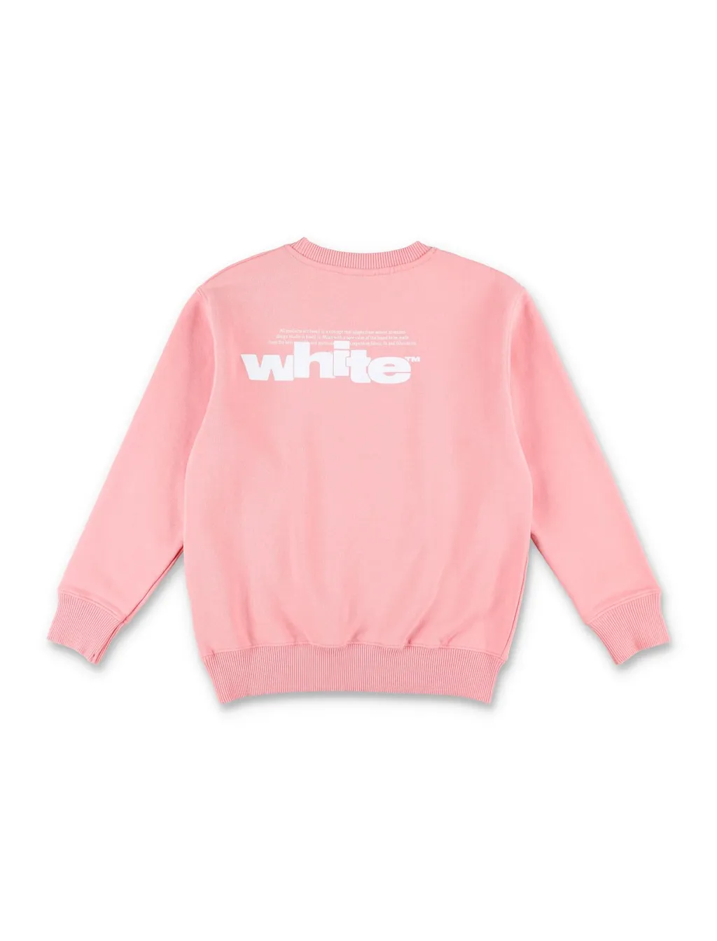 Off-White Kids Logo Printed Crewneck Sweatshirt
