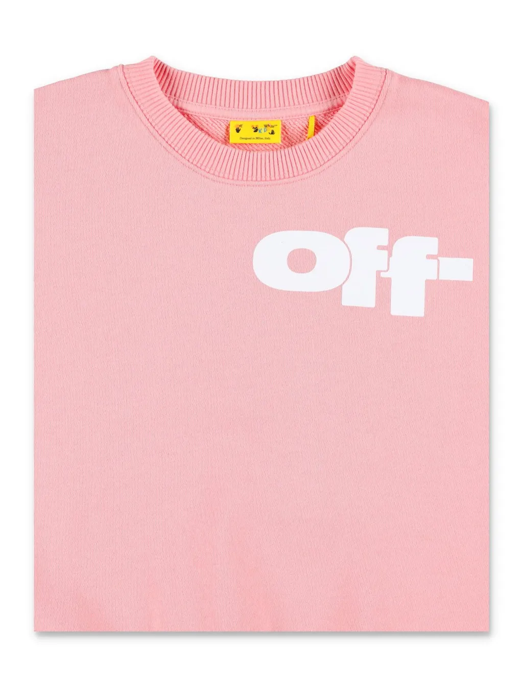 Off-White Kids Logo Printed Crewneck Sweatshirt