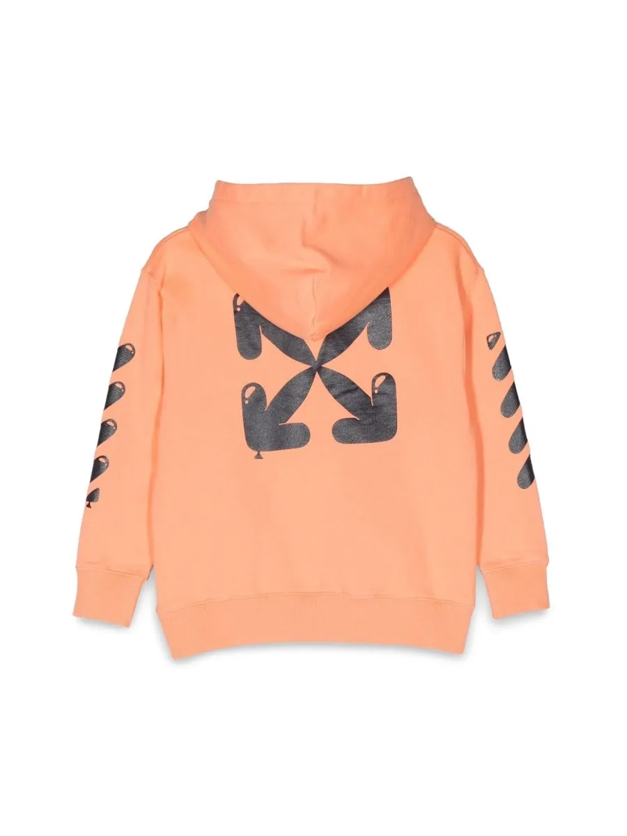 Off-White Kids Signature Logo Hoodie