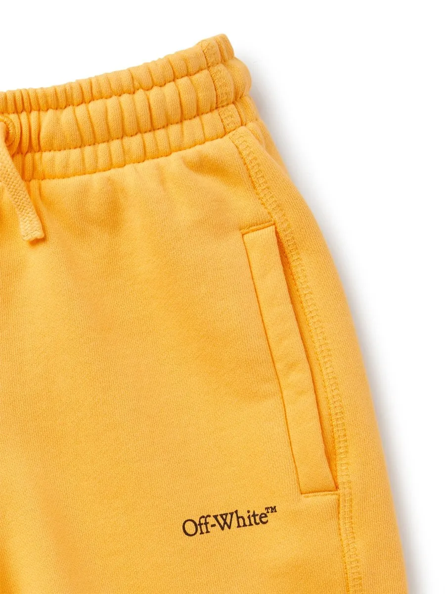 Off-White Kids Bookish Logo Printed Shorts