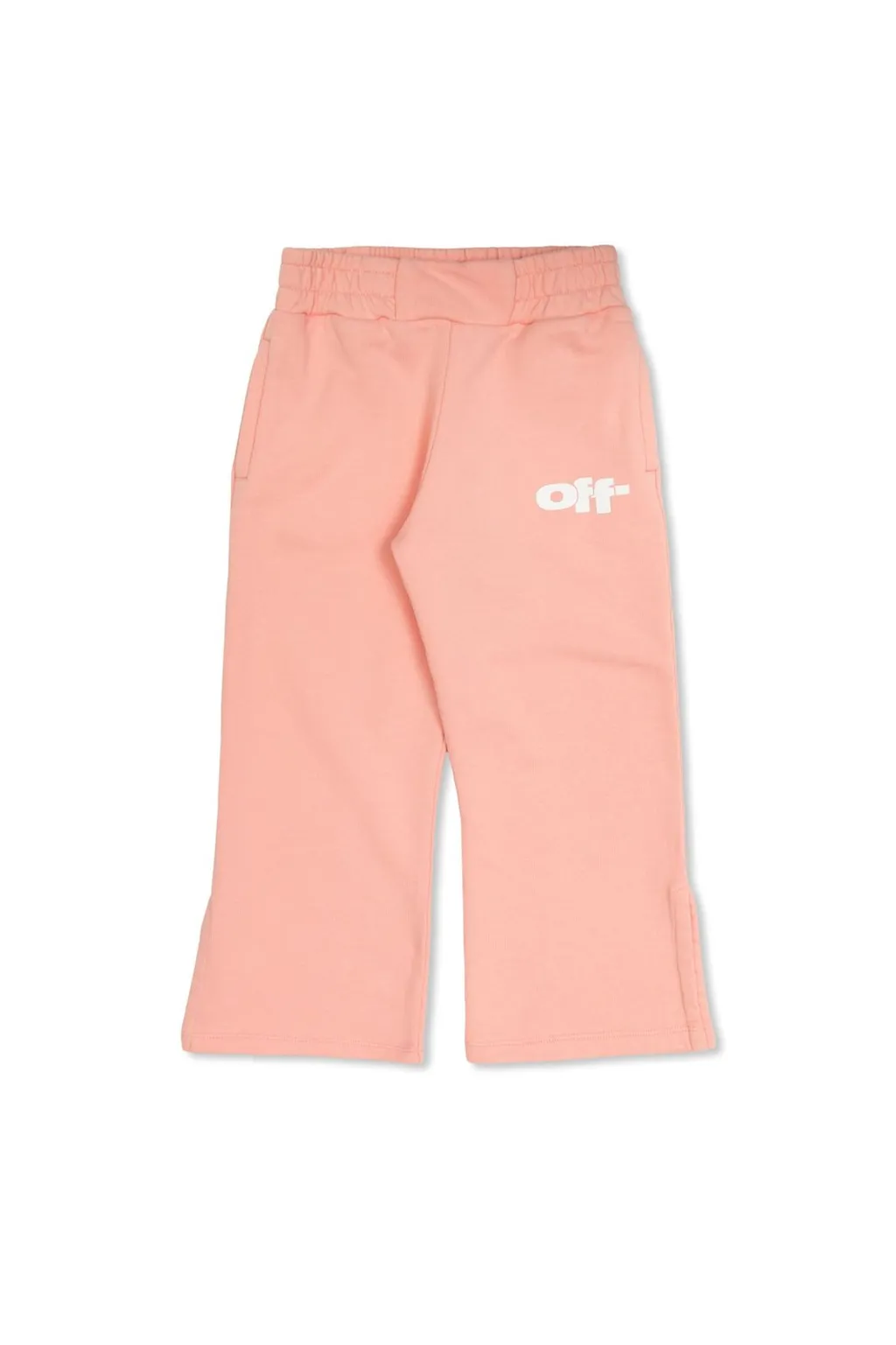 Off-White Kids Logo Printed Straight Track Pants