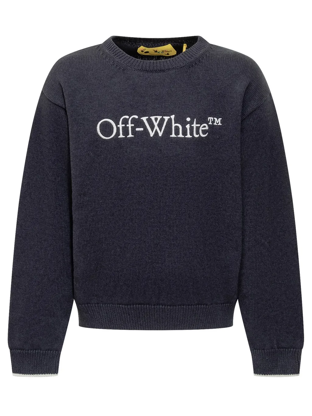 Off-White Kids Logo Embroidered Jumper