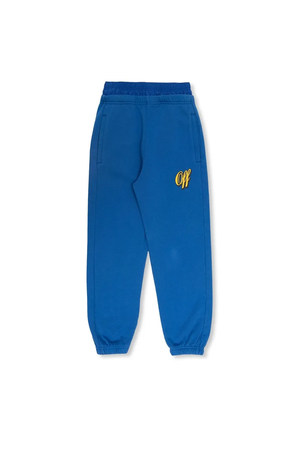 Off-White Kids Logo Printed Double-Waist Track Pants
