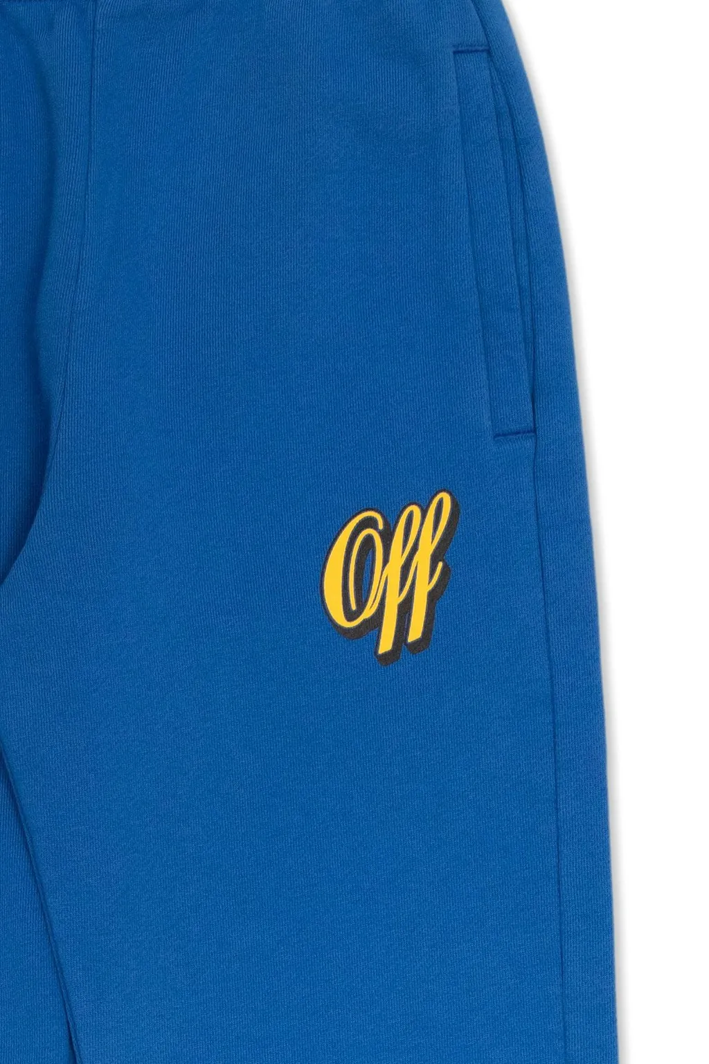 Off-White Kids Logo Printed Double-Waist Track Pants