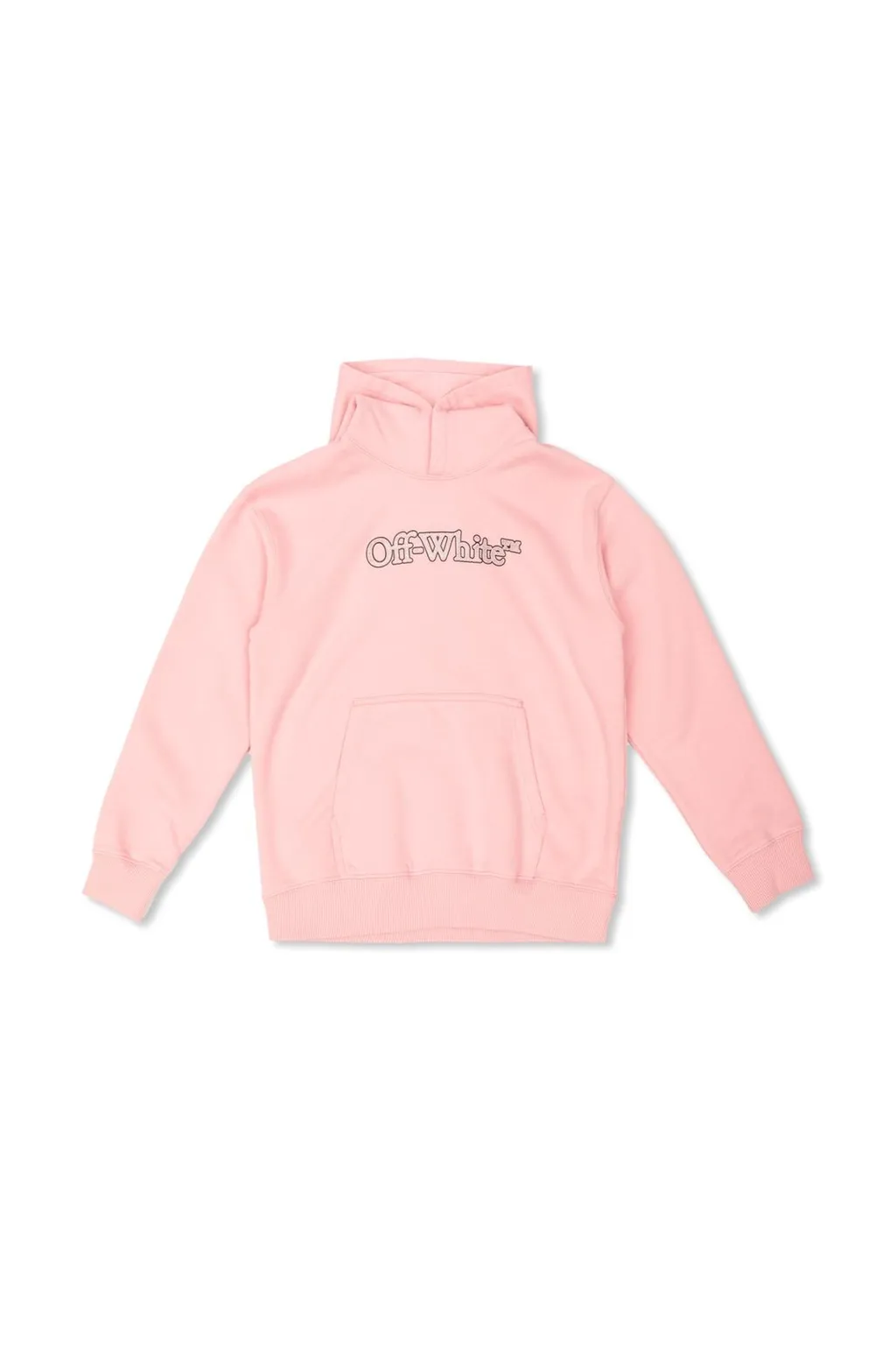 Off-White Kids Logo Printed Hoodie