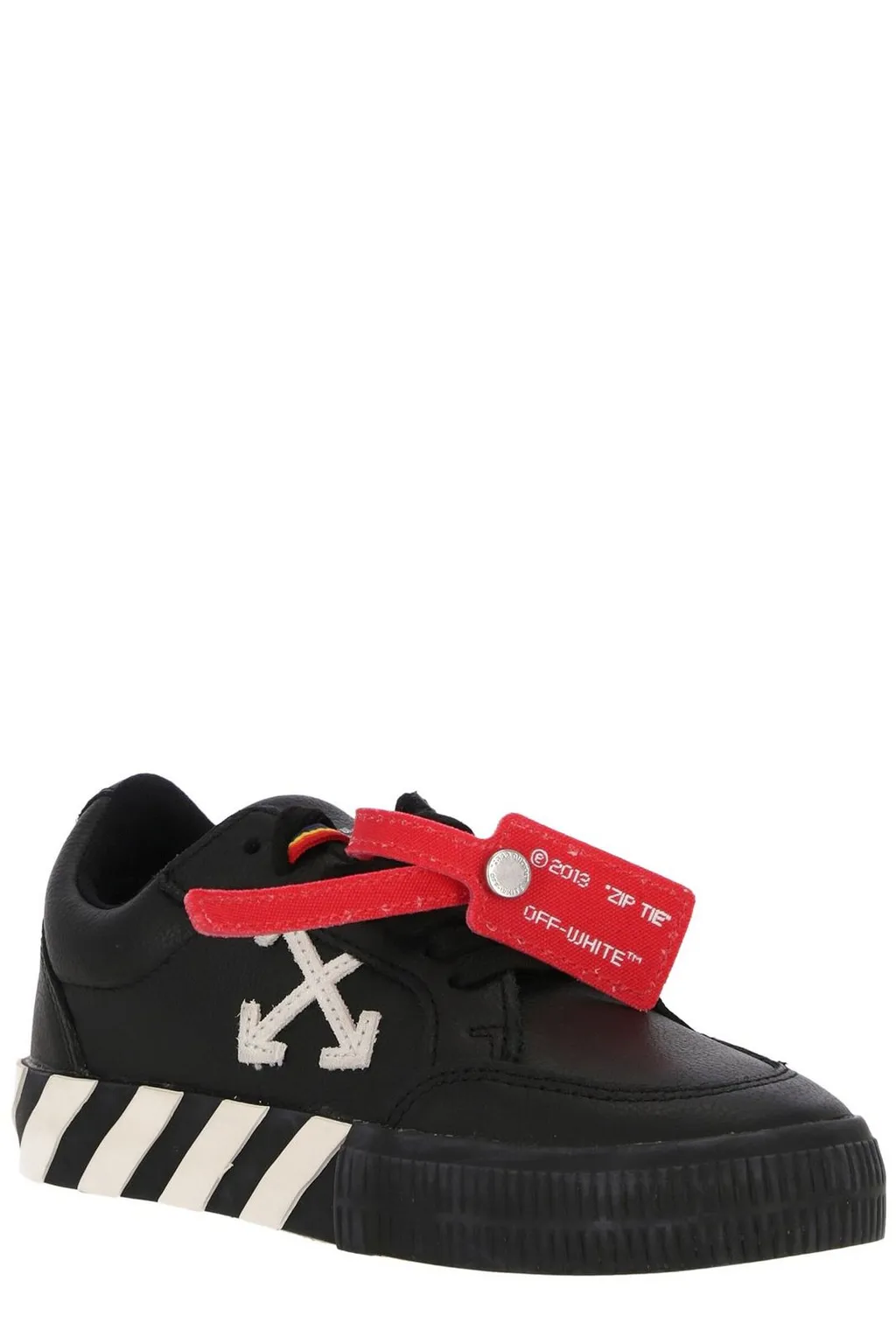 Off-White Kids Vulcanized Lace-Up Sneakers
