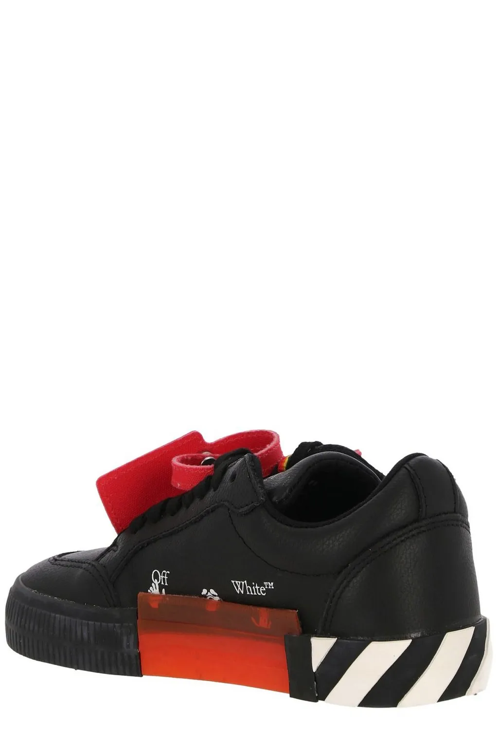 Off-White Kids Vulcanized Lace-Up Sneakers