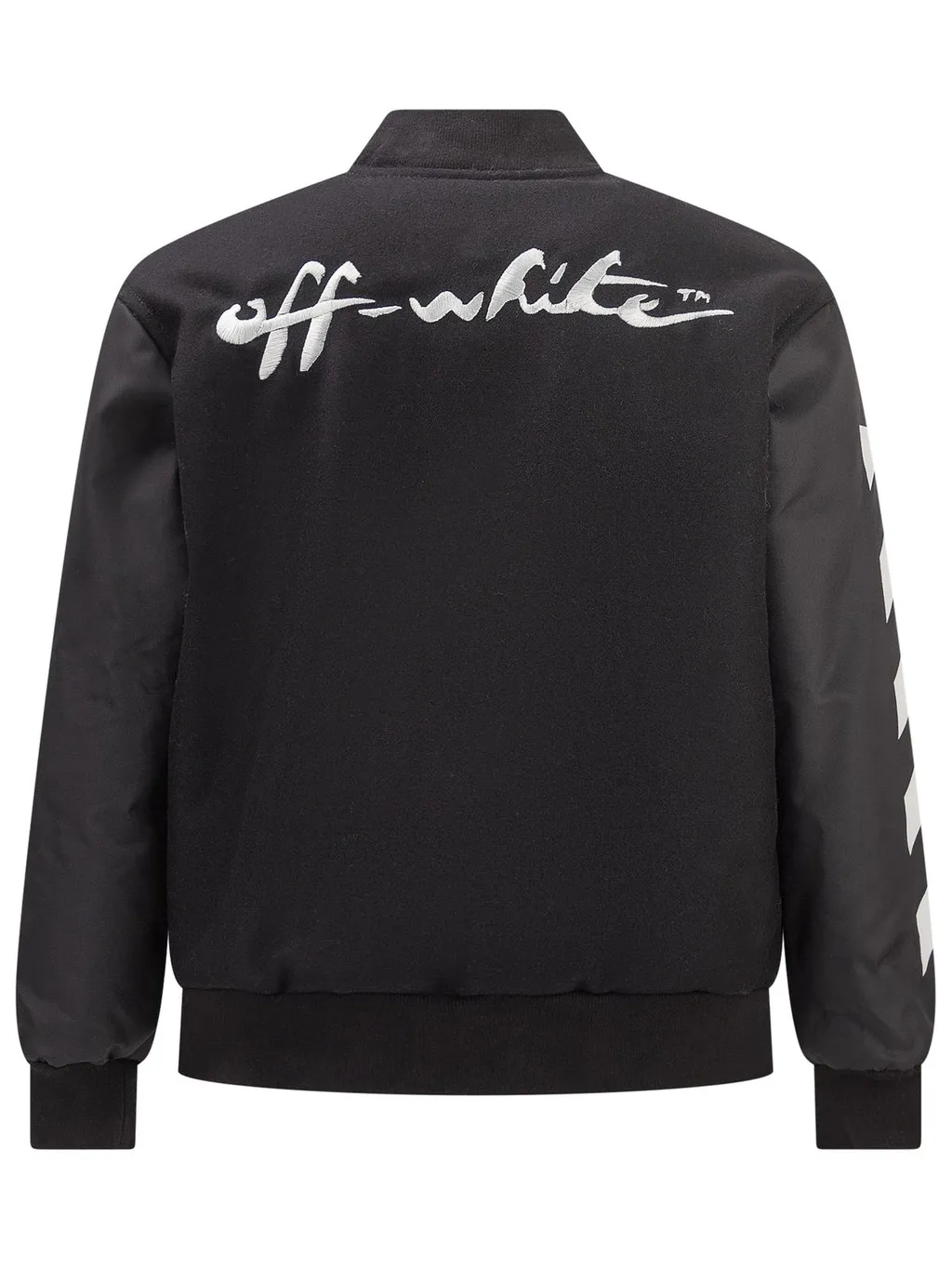 Off-White Kids Logo Patch Bomber Jacket