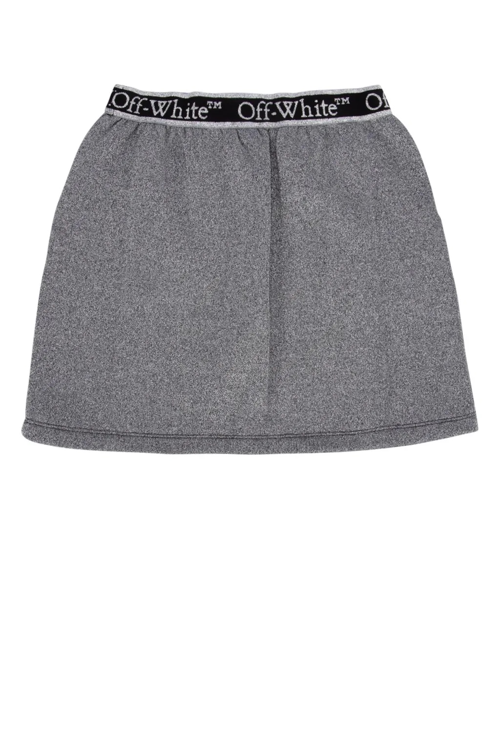 Off-White Kids Bookish Logo-Waistband Sweat Skirt
