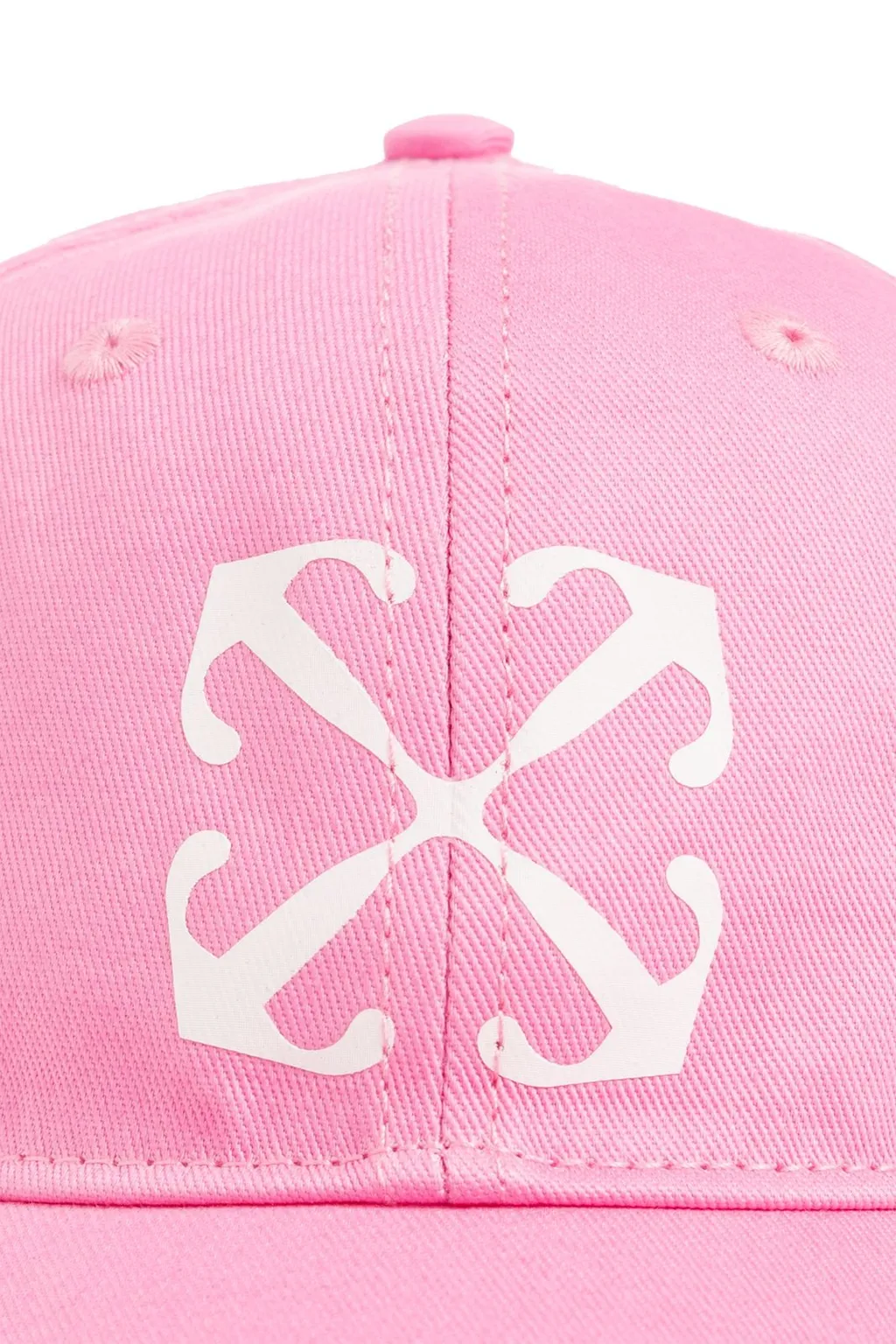 Off-White Kids Arrow Printed Baseball Cap