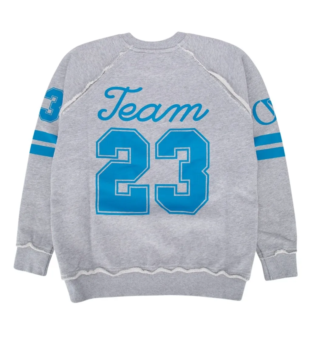 Off-White Kids Team 23-Printed Crewneck Sweatshirt