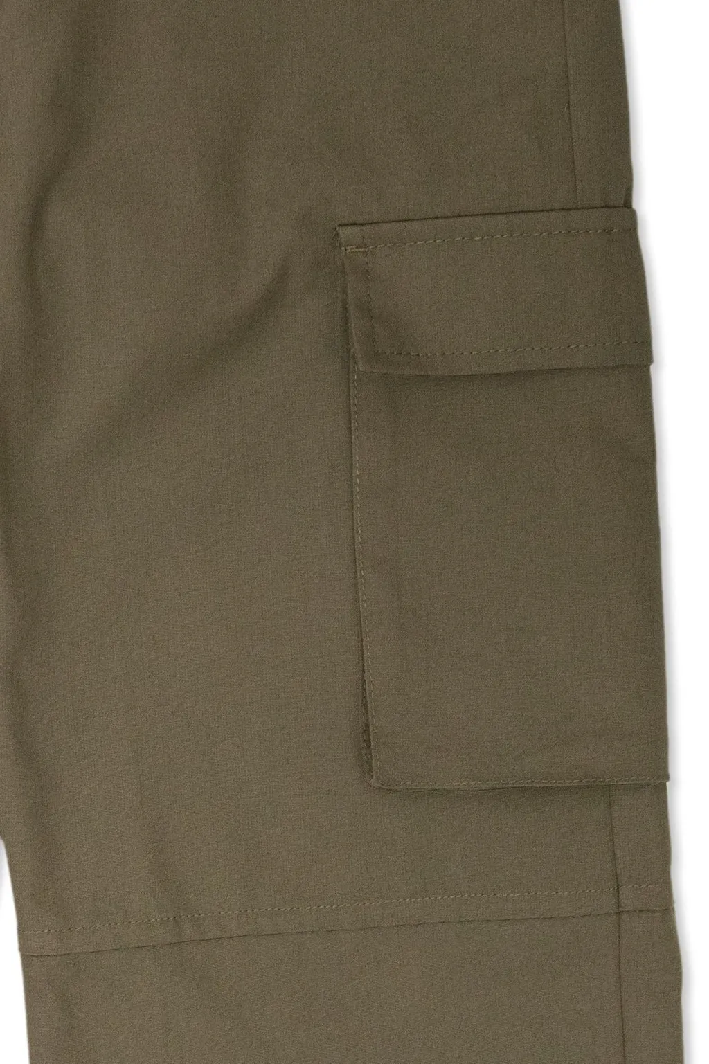 Off-White Kids Logo-Waistband Belted Cargo Trousers