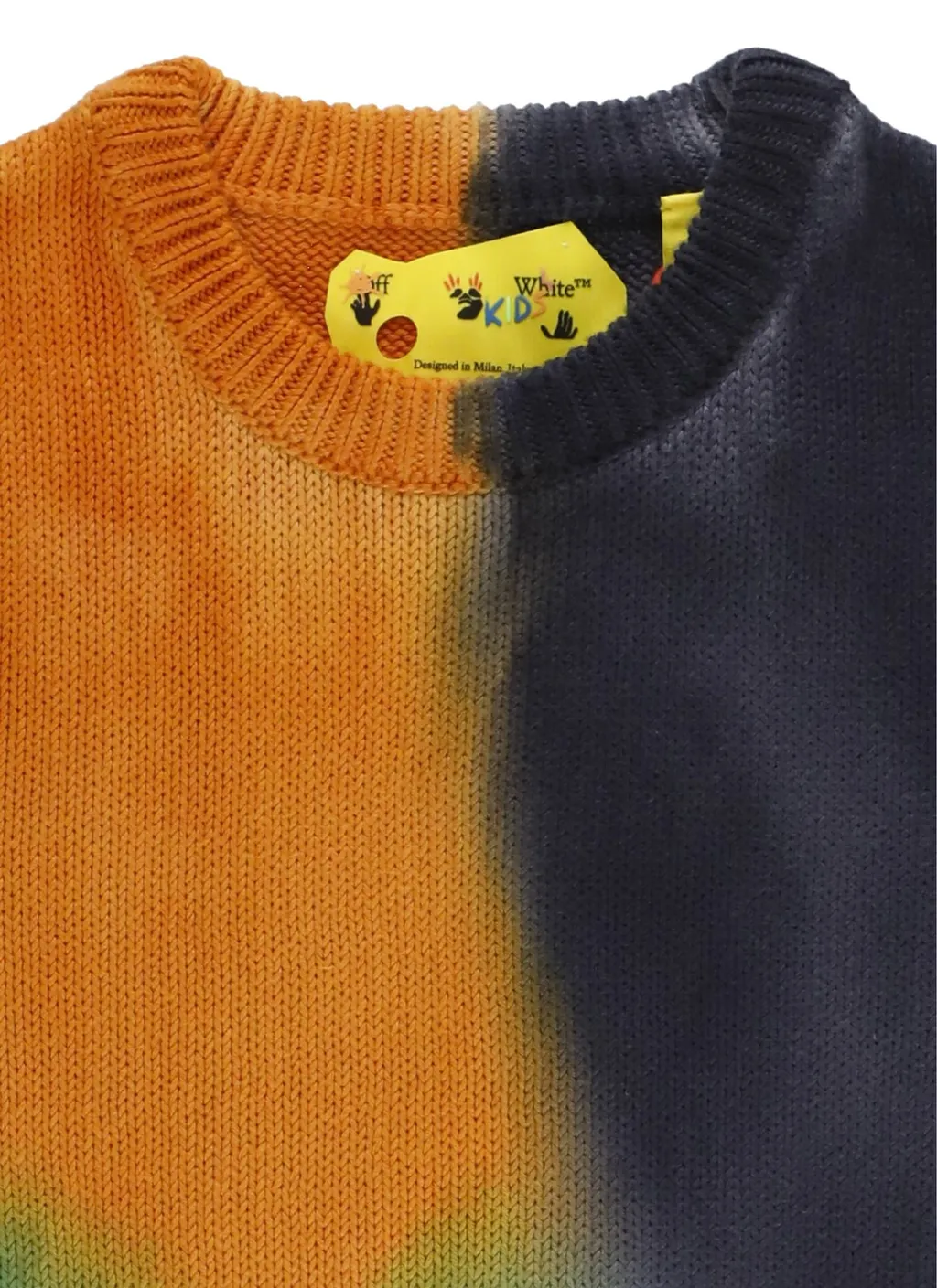Off-White Kids Tie-Dyed Knit Jumper