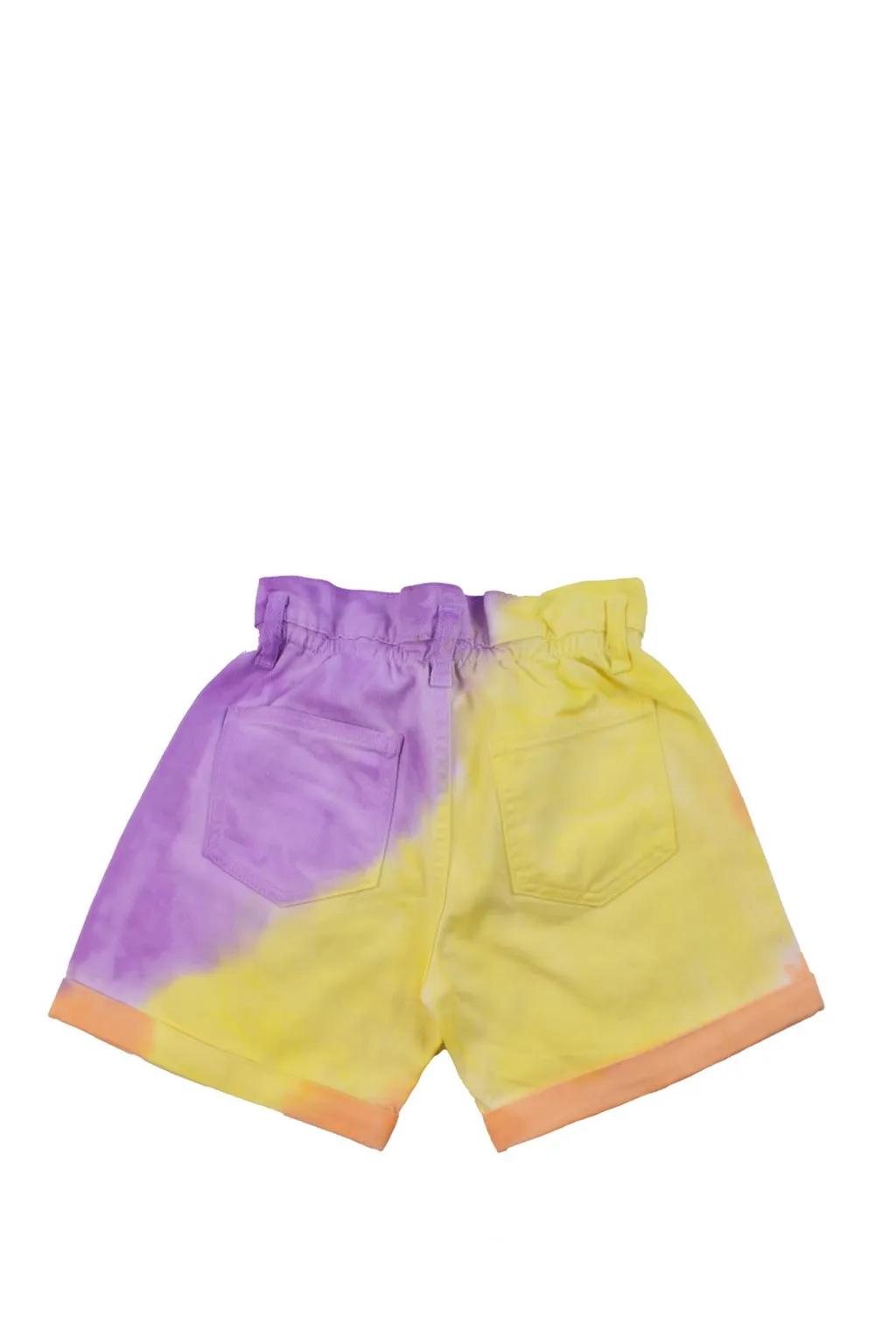 Off-White Kids High Waist Tie-Dyed Shorts