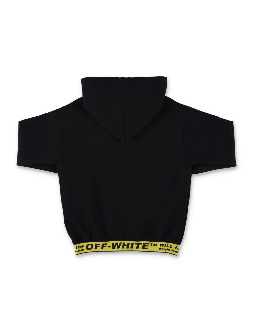 Off-White Kids Logo Embroidered Long Sleeved Hoodie