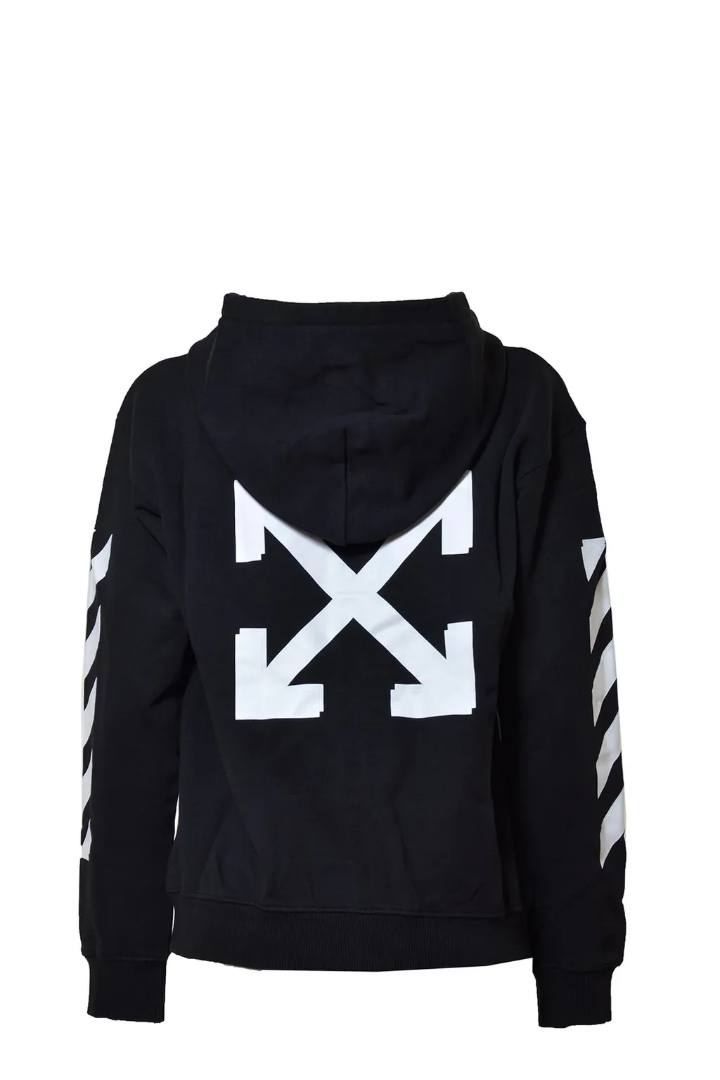 Off-White Kids Arrow Printed Zipped Hoodie