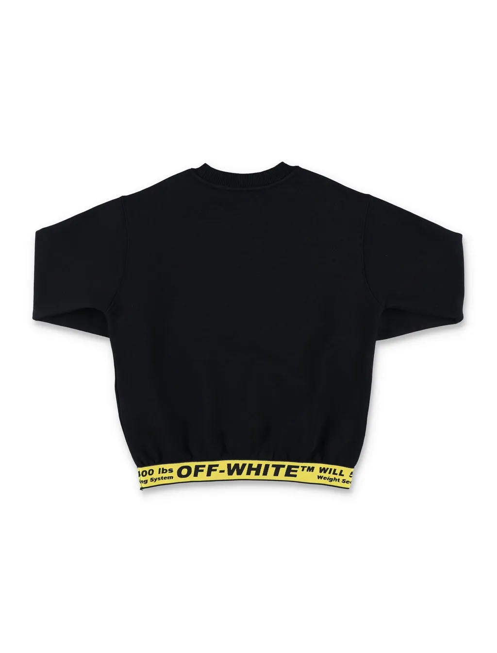 Off-White Kids Logo Detailed Long Sleeved Sweatshirt