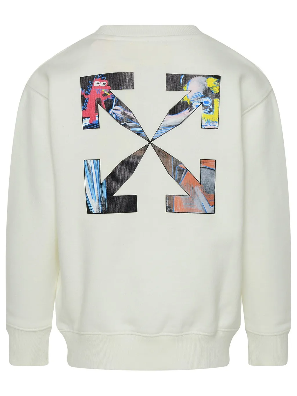 Off-White Kids Logo Printed Crewneck Sweatshirt