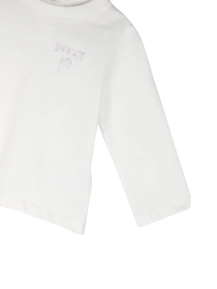 Pucci Classic Logo Embroidered Tshirt