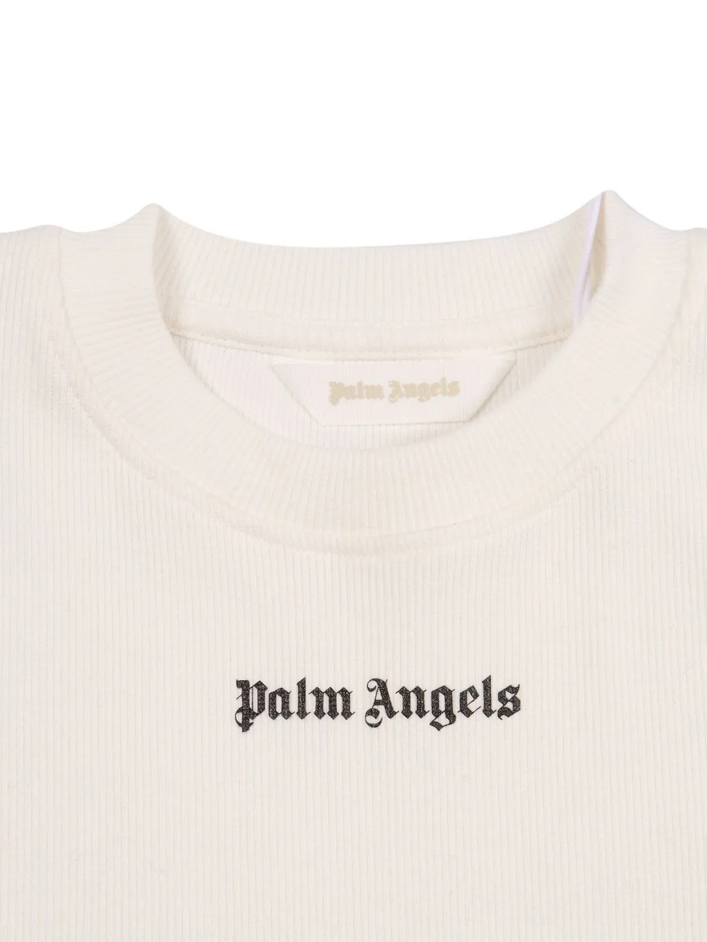 Palm Angels Kids Logo Printed T-Shirt