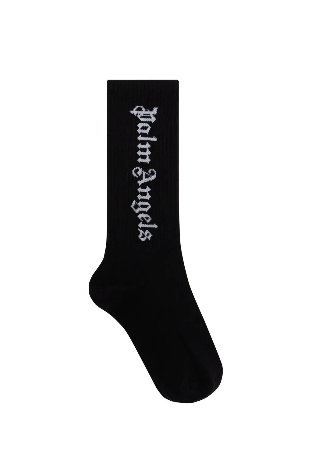 Palm Angels Kids Logo Intarsia Stretch Socks