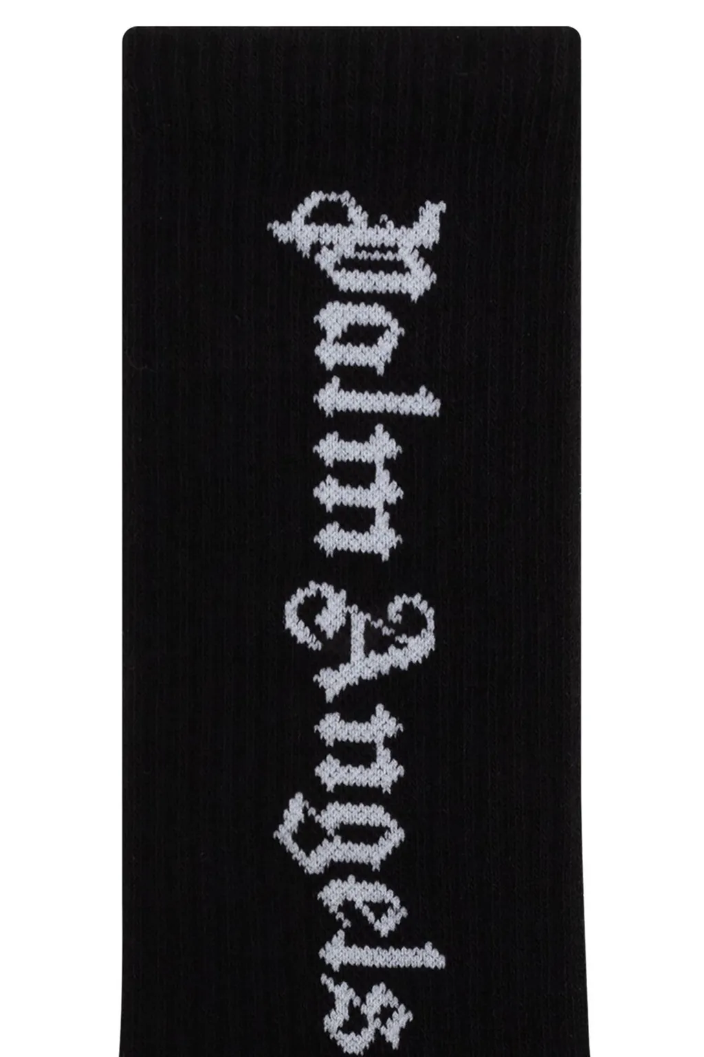 Palm Angels Kids Logo Intarsia Stretch Socks