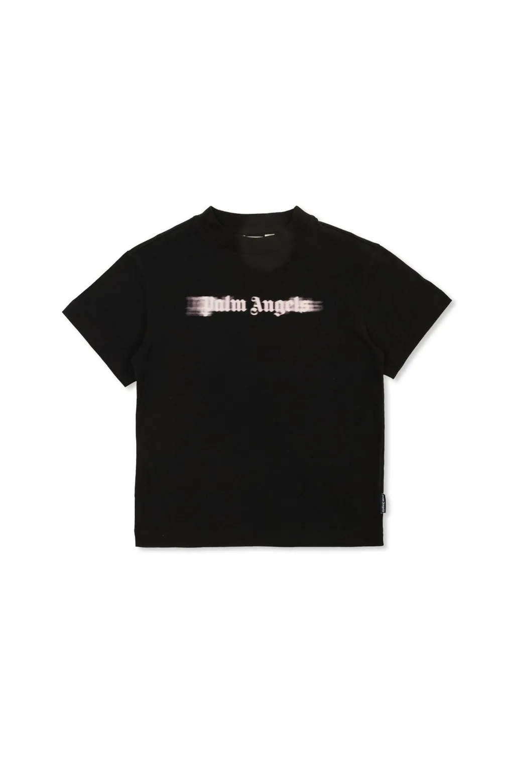 Palm Angels Kids Logo Printed Crewneck T-Shirt