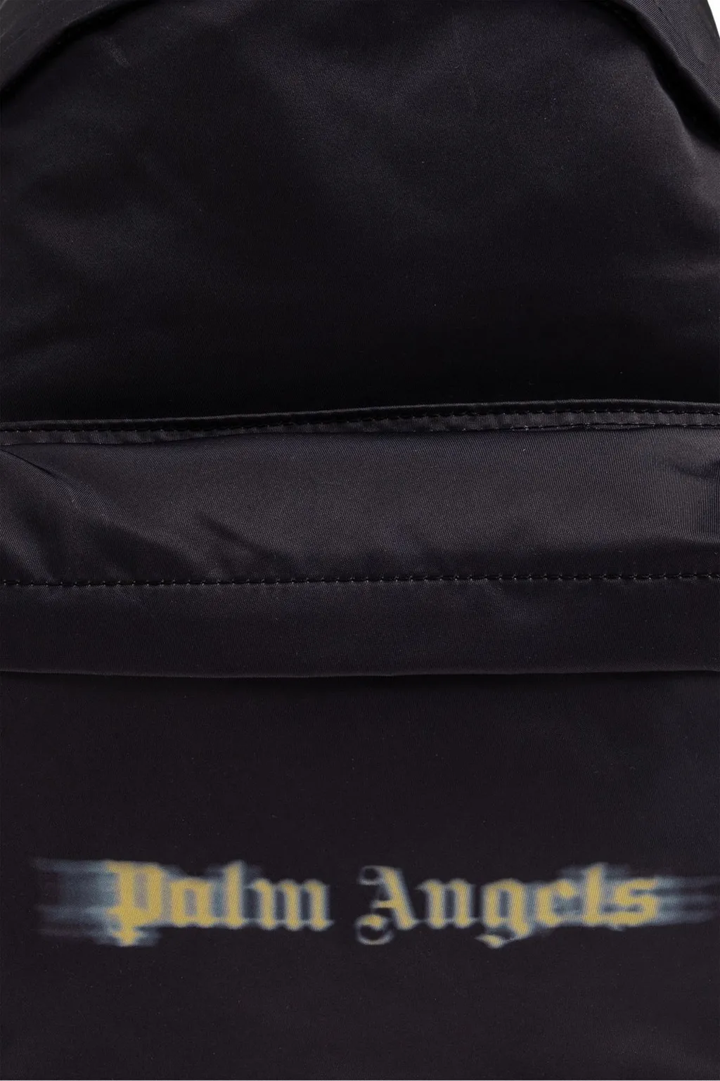 Palm Angels Kids Blurred Logo Backpack