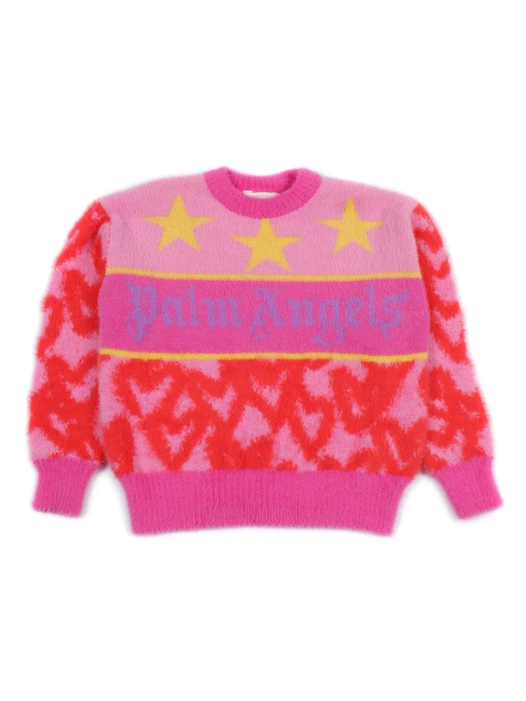 Palm Angels Kids Knitted Jumper
