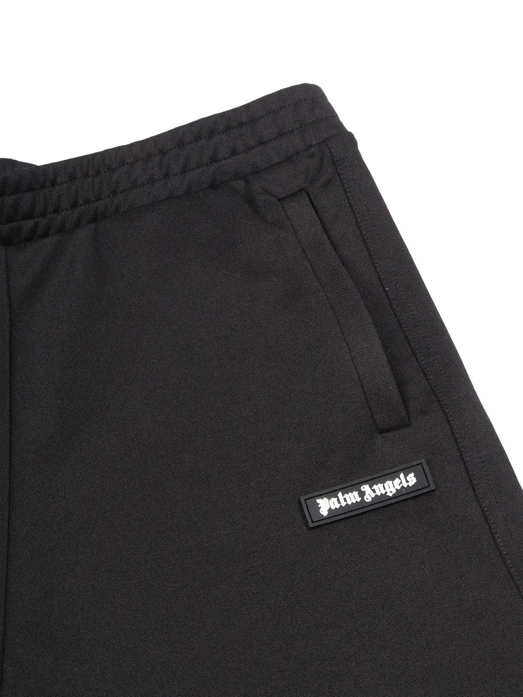 Palm Angels Kids Logo Patch Straight-Leg Trousers