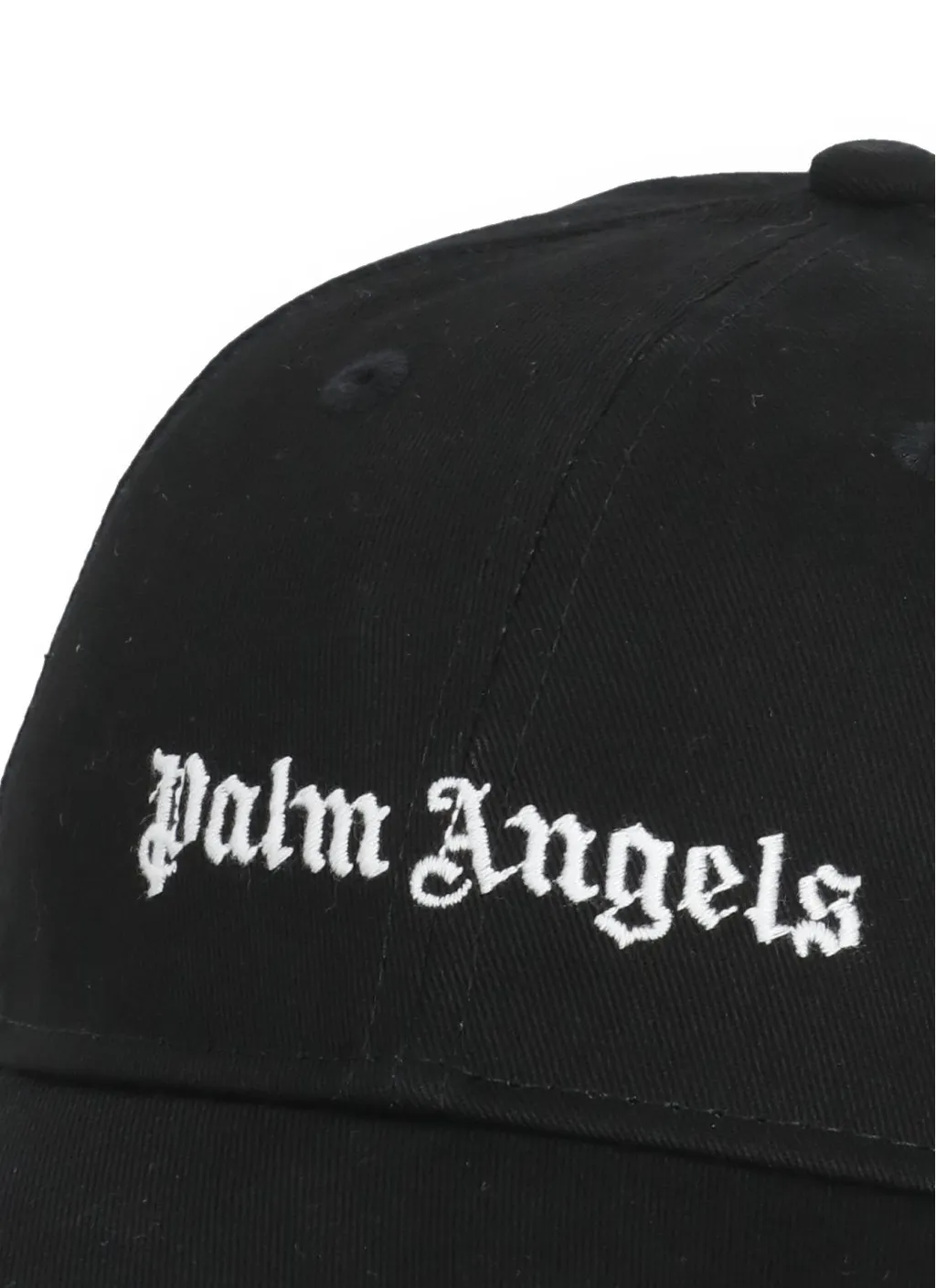 Palm Angels Kids Logo Embroidered Baseball Cap