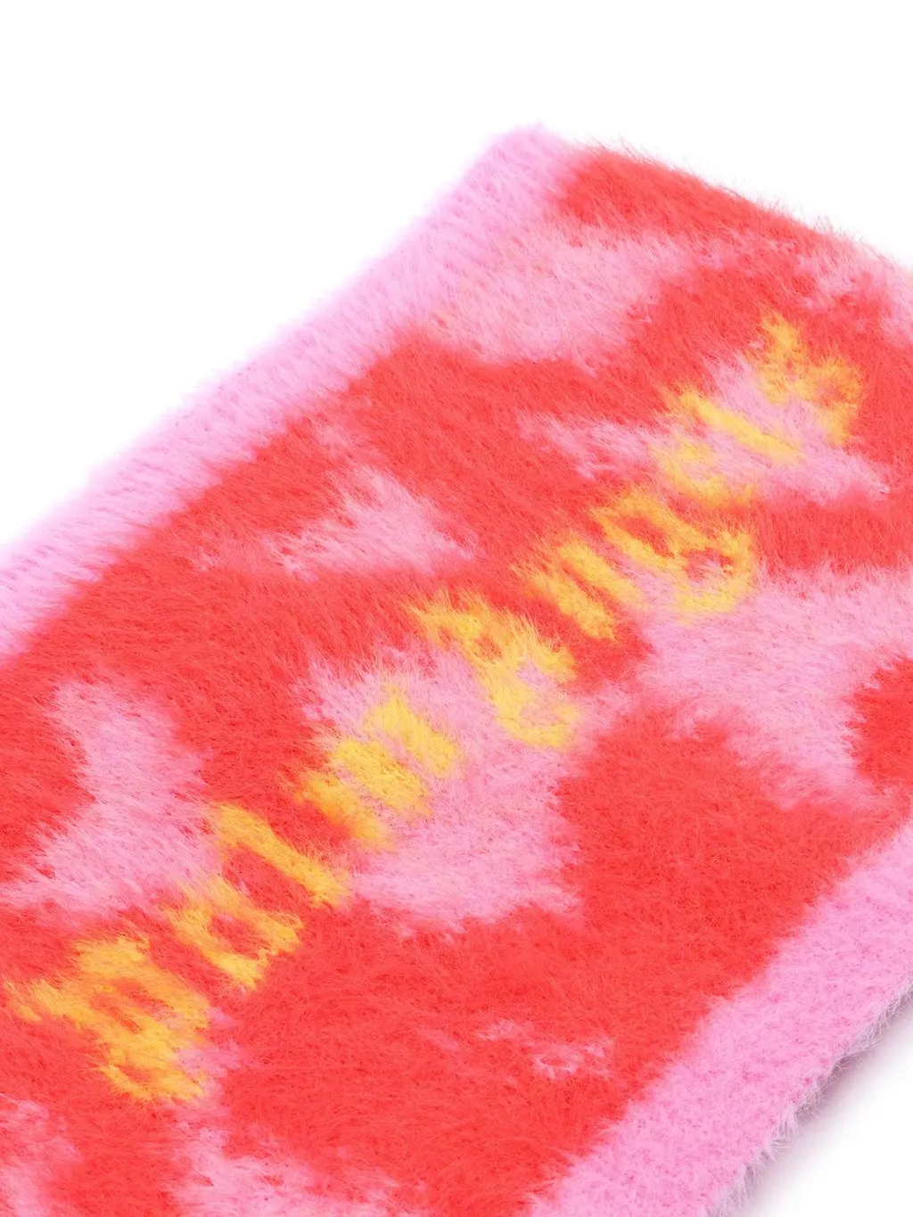 Palm Angels Kids Logo Jacquard Scarf