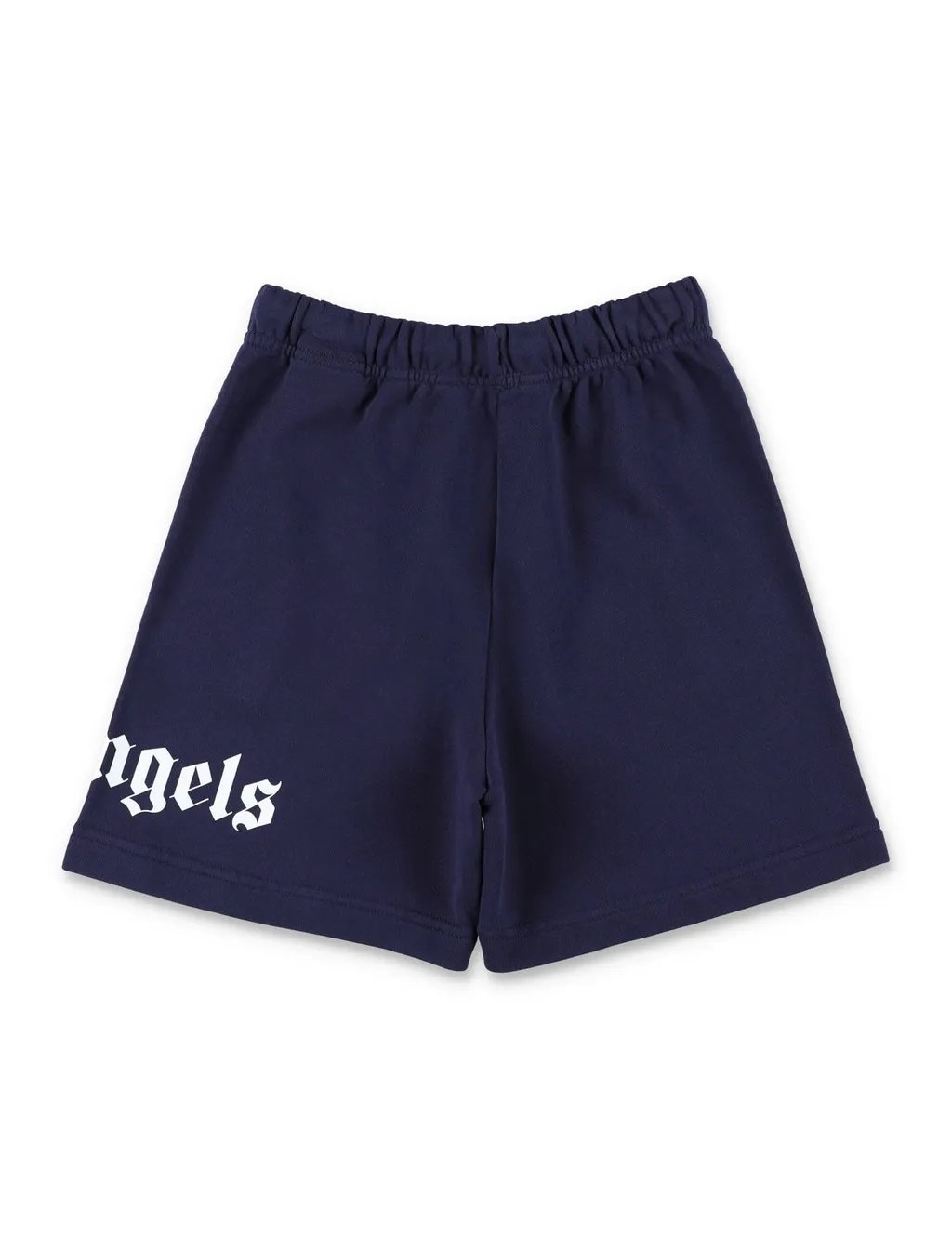 Palm Angels Kids Logo Printed Drawstring Bermuda Shorts