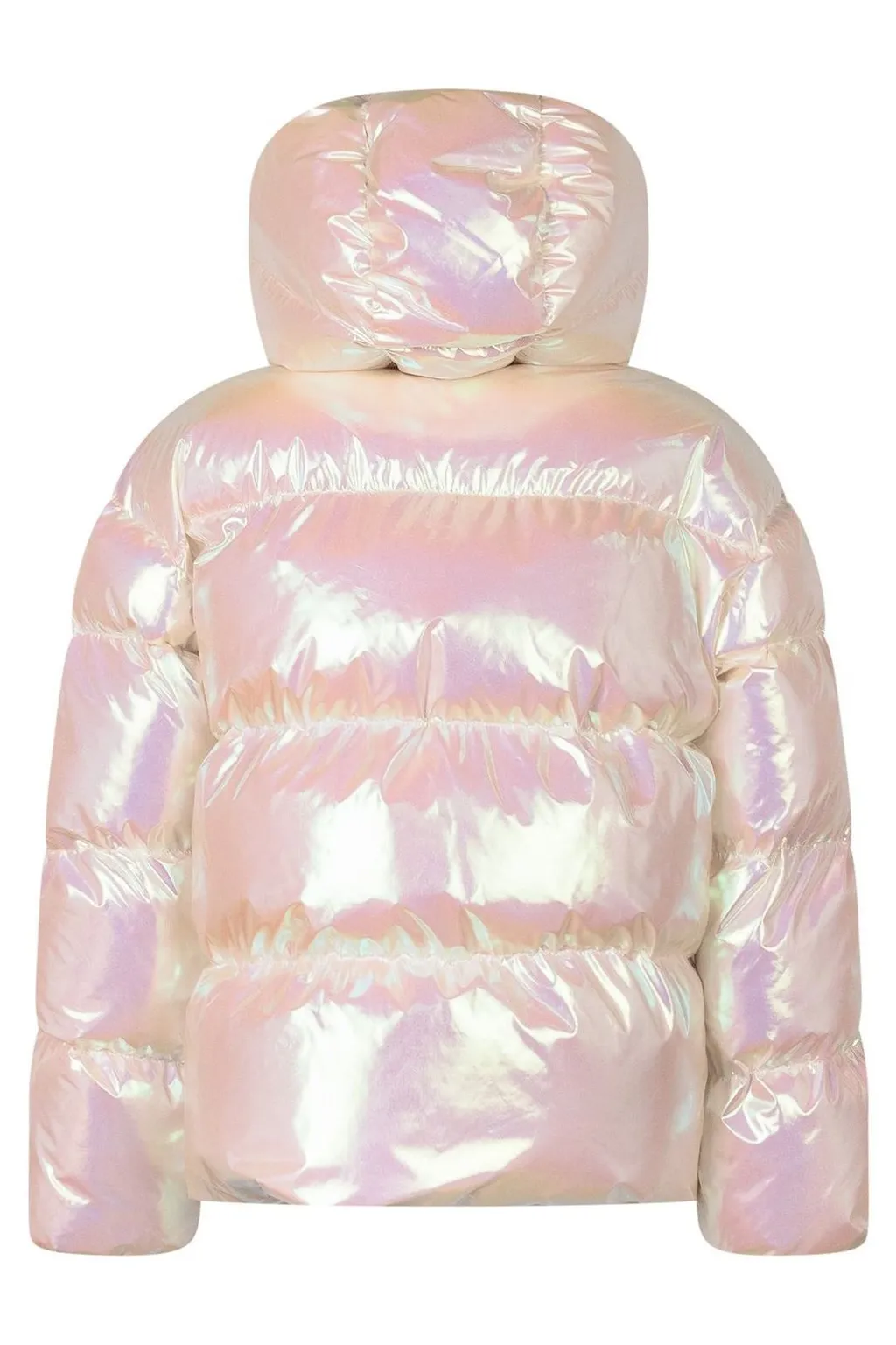 Palm Angels Kids Hooded Puffer Jacket