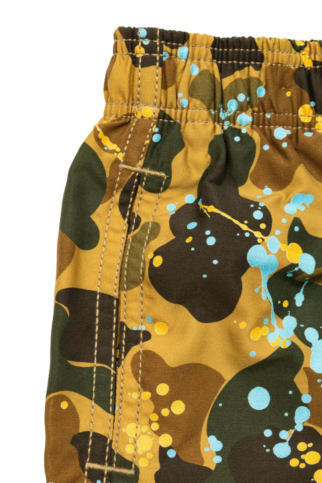 Palm Angels Kids X Vilebrequin Graphic Printed Drawstring Shorts