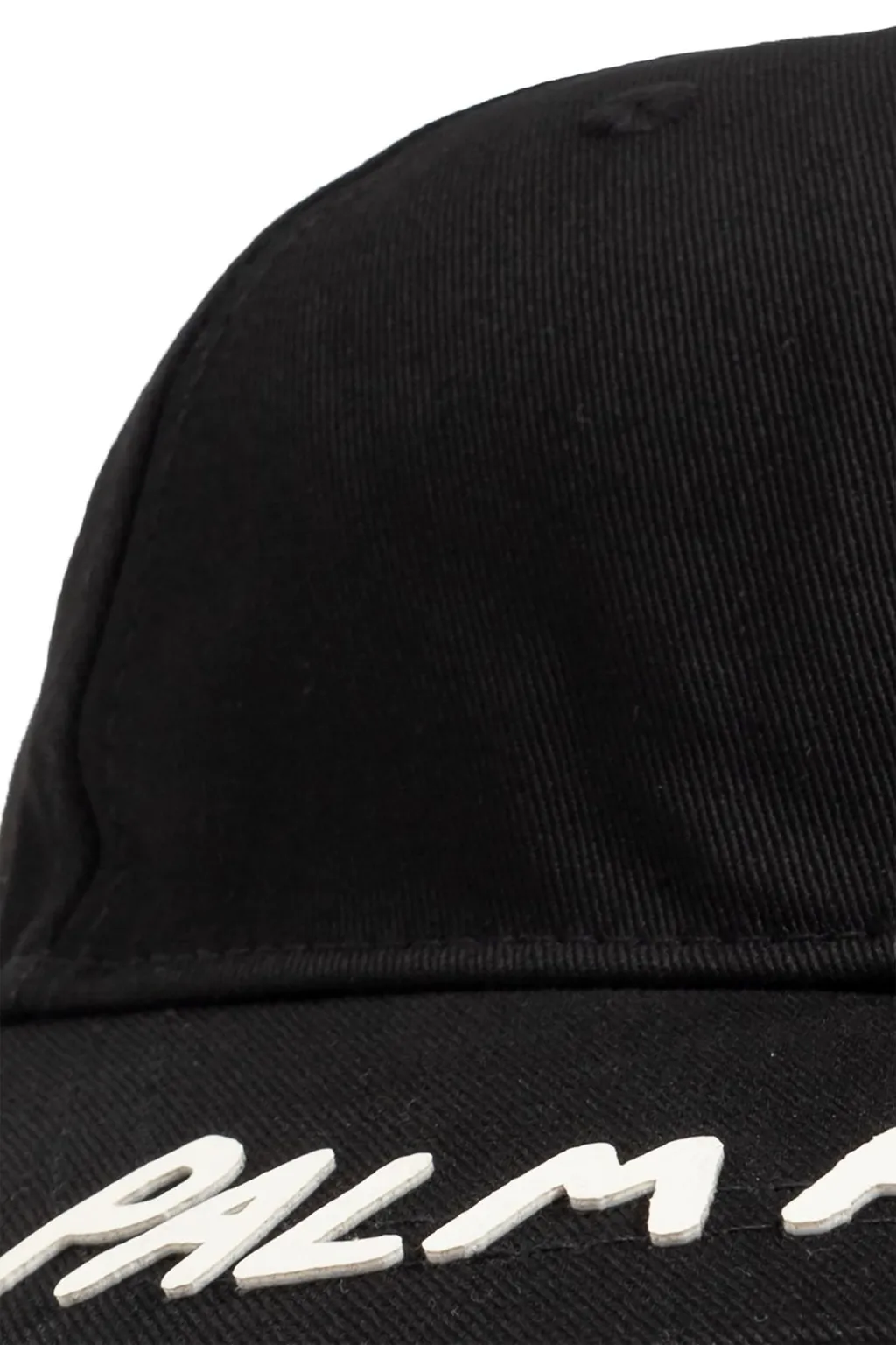 Palm Angels Kids Flat Peak Baseball Cap