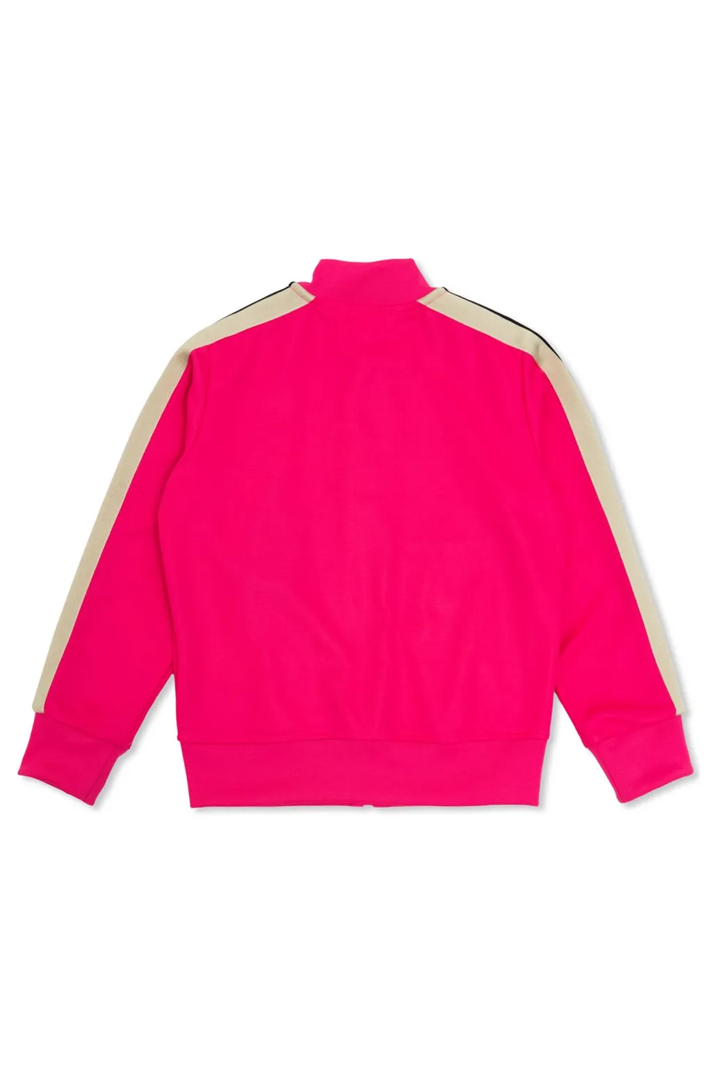 Palm Angels Kids Logo Printed Zipped Track Jacket