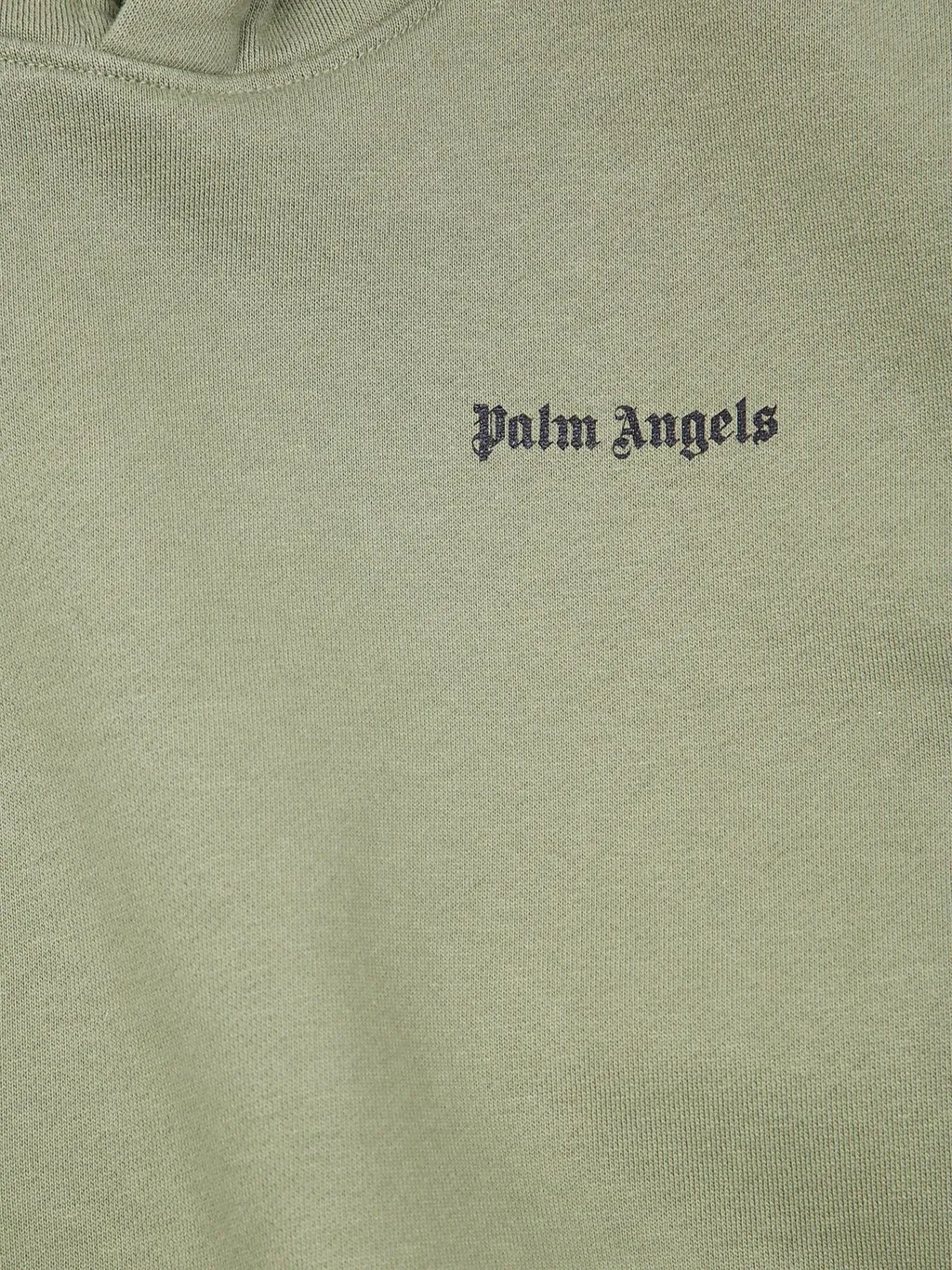 Palm Angels Kids Logo Print Hoodie