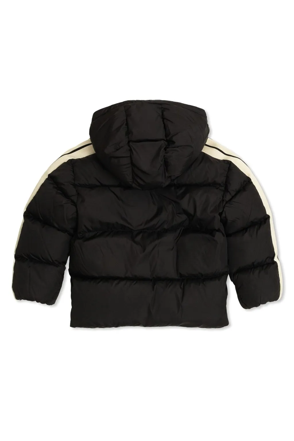 Palm Angels Kids Hooded Quilted Jacket