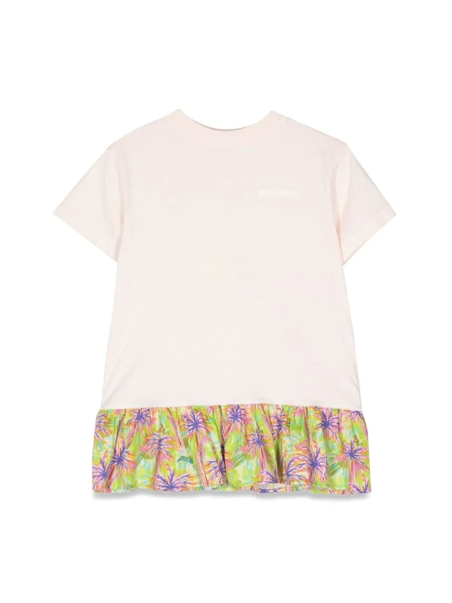 Palm Angels Kids Frilled Teedress