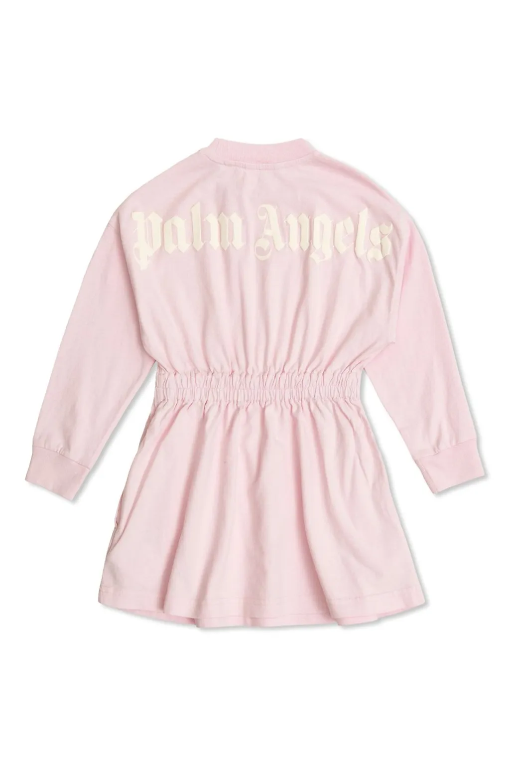 Palm Angels Kids Long Sleeve Crewneck Dress