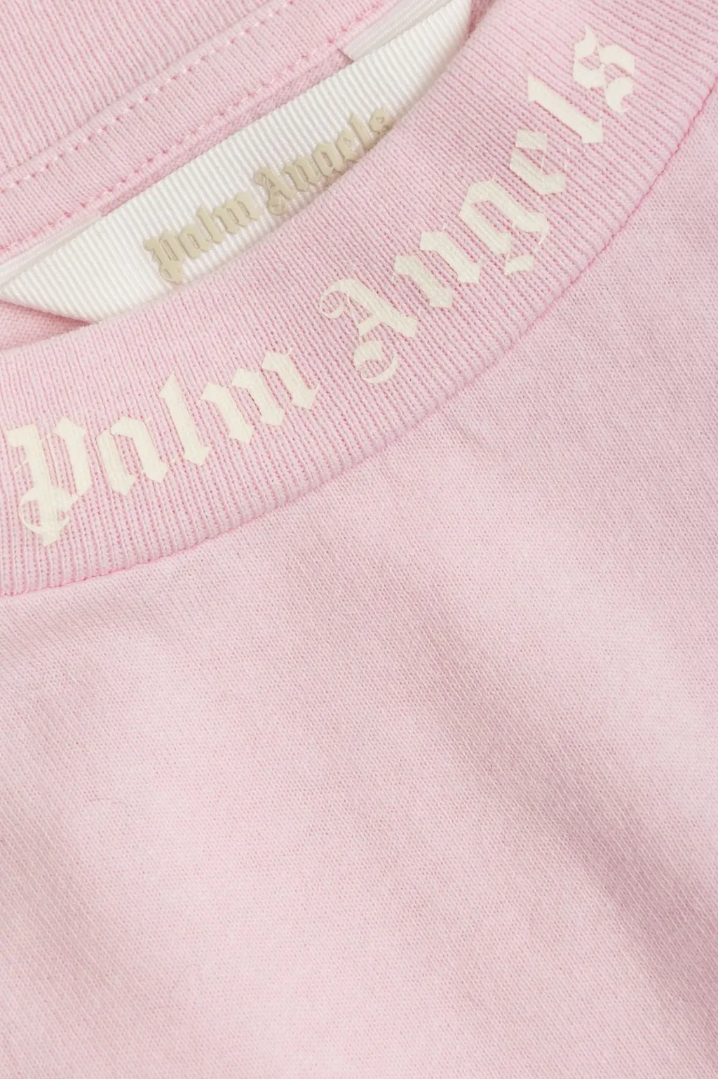 Palm Angels Kids Long Sleeve Crewneck Dress