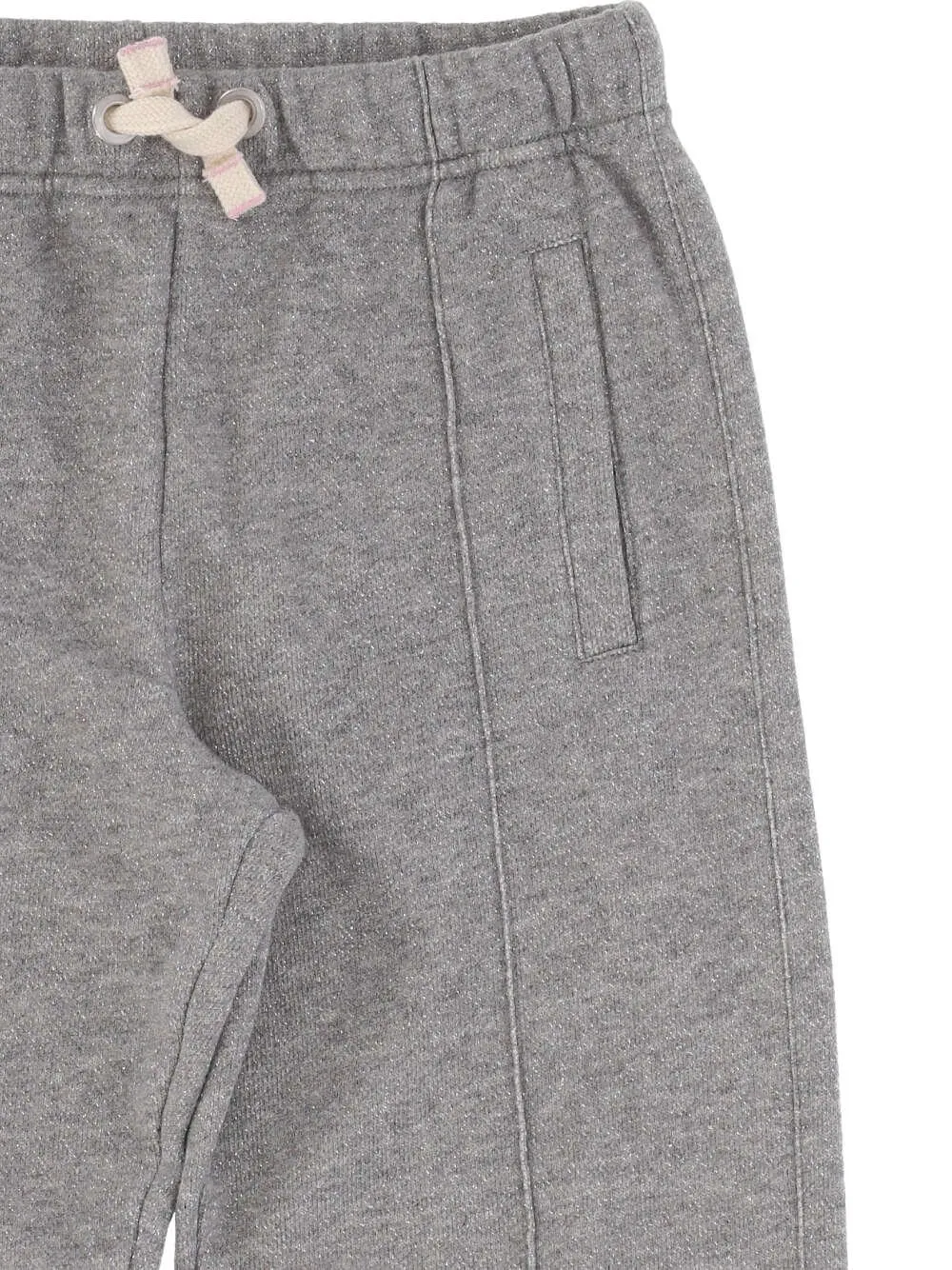 Palm Angels Kids Lurex Drawstring Track Pants