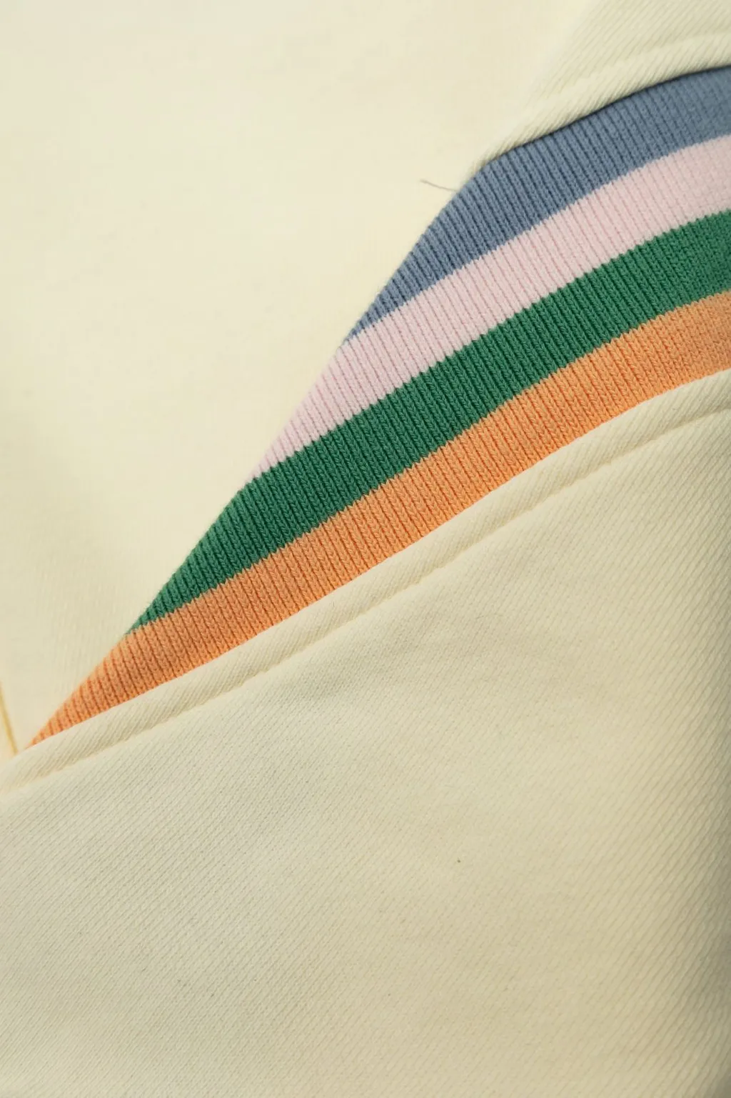 Palm Angels Kids Logo Embroidered Striped Hoodie