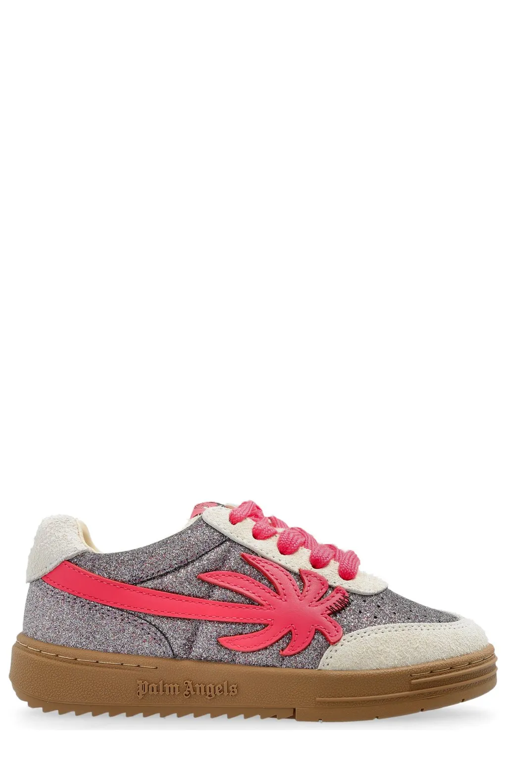 Palm Angels Kids Palm Beach University Lace-Up Sneakers