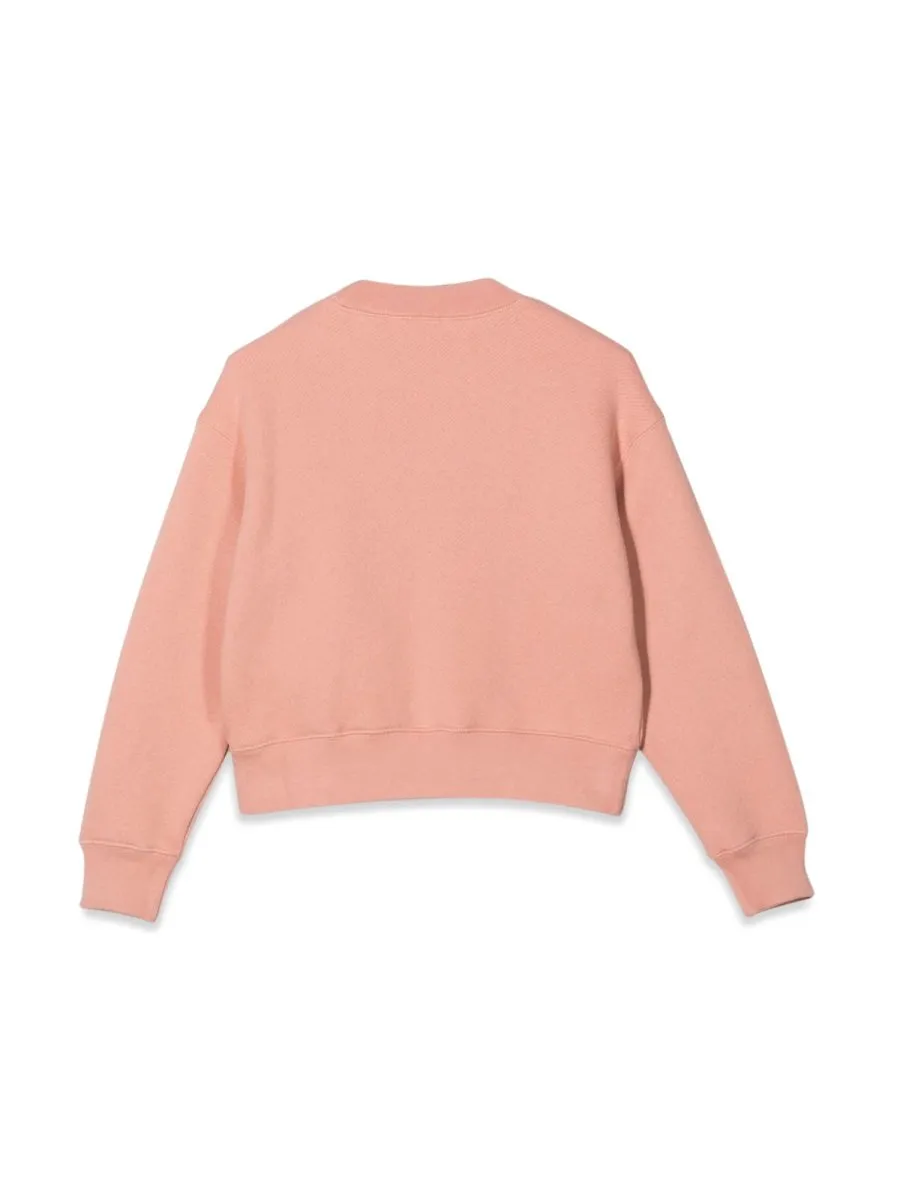 Palm Angels Kids Rainbow Crewneck Sweater