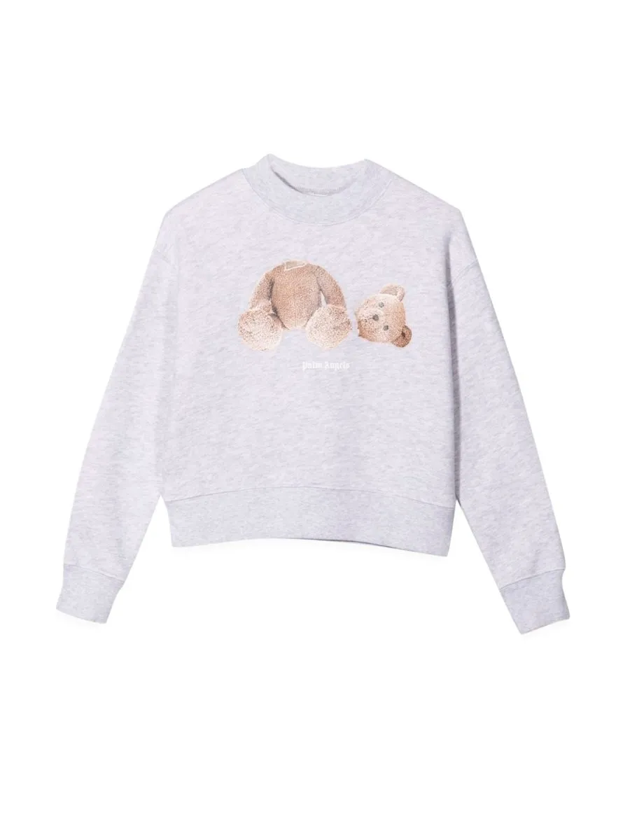 Palm Angels Kids Bear Print Sweater